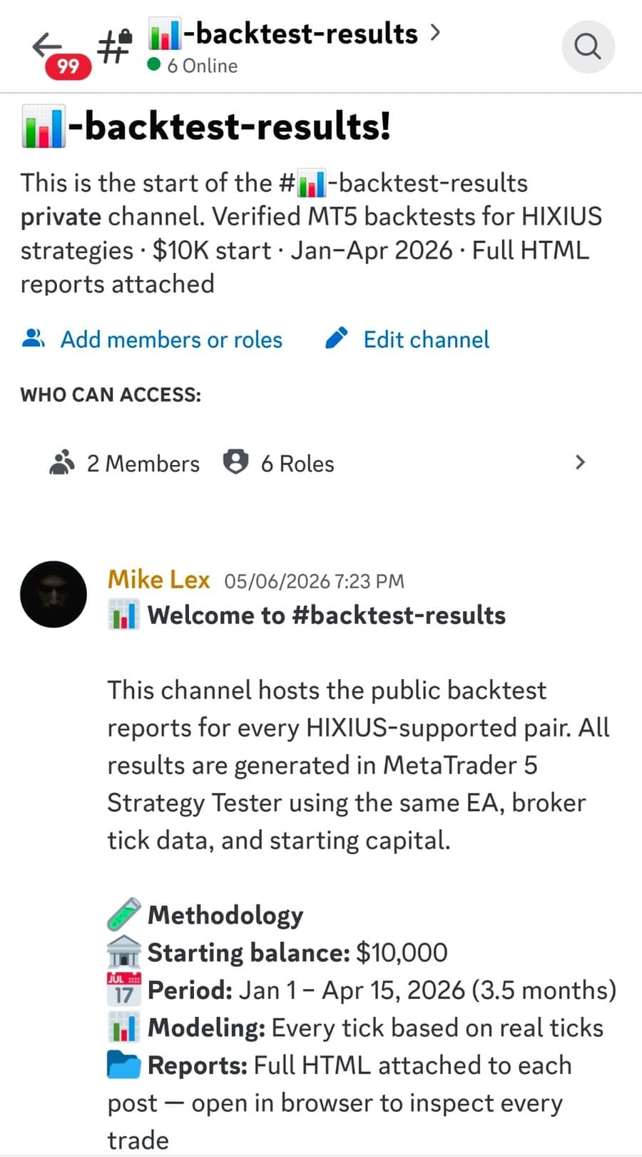 HIXIUS real customer result screenshot 13