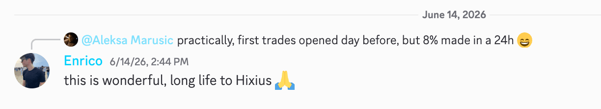 HIXIUS real customer result screenshot 21